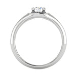 Load image into Gallery viewer, 0.50 cts Solitaire Halo Diamond Platinum Ring JL PT RH RD 215   Jewelove.US
