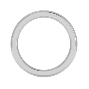 Platinum Ring with Diamonds for Women JL PT MB RD 115   Jewelove.US