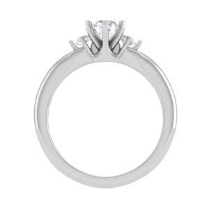 0.50 cts Solitaire Platinum Ring JL PT R3 RD 149   Jewelove.US