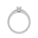 Load image into Gallery viewer, 0.30 cts Solitaire Diamond Split Shank Platinum Ring JL PT RP RD 160   Jewelove.US
