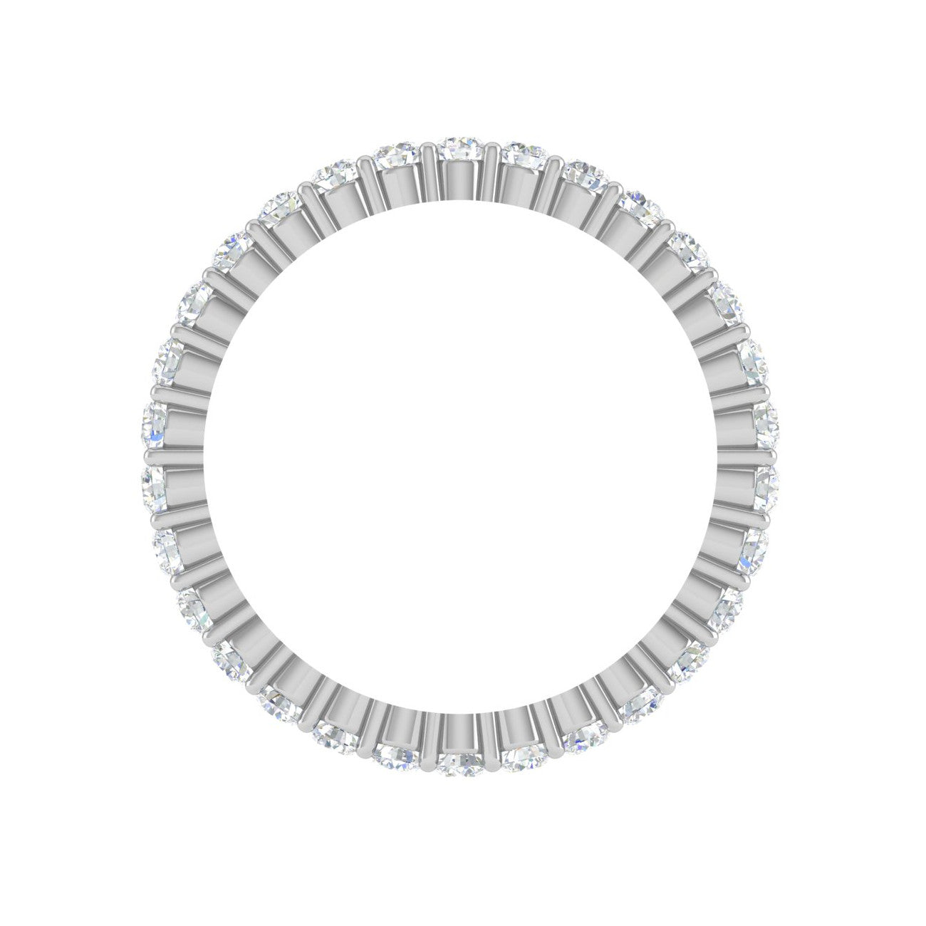 Platinum Ring With Diamonds for Women JL PT ET RD 103   Jewelove.US