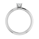 Load image into Gallery viewer, 0.30 cts Princess Cut Solitaire Platinum Ring JL PT RS PR 123   Jewelove.US
