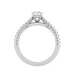 Load image into Gallery viewer, 0.30 cts Solitaire Diamond Split Shank Platinum Ring JL PT RP RD 158   Jewelove.US
