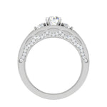 Load image into Gallery viewer, 0.20 cts Solitaire Diamond Split Shank Platinum Ring JL PT RV RD 154   Jewelove
