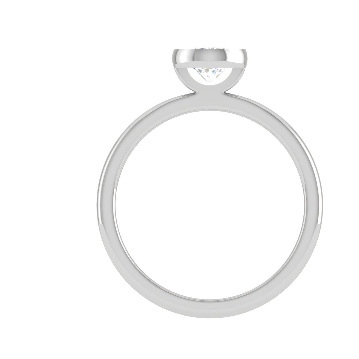 20 Pointer Diamond  Platinum Ring JL PT RS RD 172   Jewelove.US