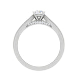 Load image into Gallery viewer, 0.30 cts Solitaire Diamond Shank Platinum Ring JL PT RP RD 143   Jewelove.US
