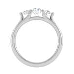 Load image into Gallery viewer, 1 Carat Solitaire Diamond Accents Platinum Ring JL PT R3 RD 141   Jewelove.US
