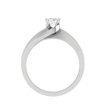 Load image into Gallery viewer, 0.30 cts Solitaire Diamond Split Shank Platinum Ring JL PT RP RD 120   Jewelove.US
