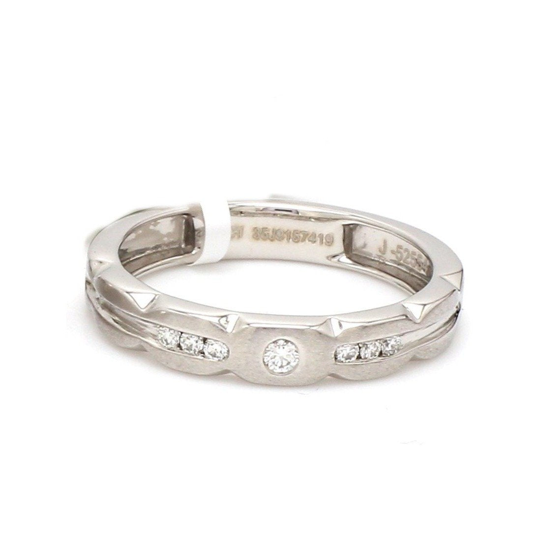 Designer Platinum Diamond Couple Rings JL PT 1130  Women-s-Band-only Jewelove.US