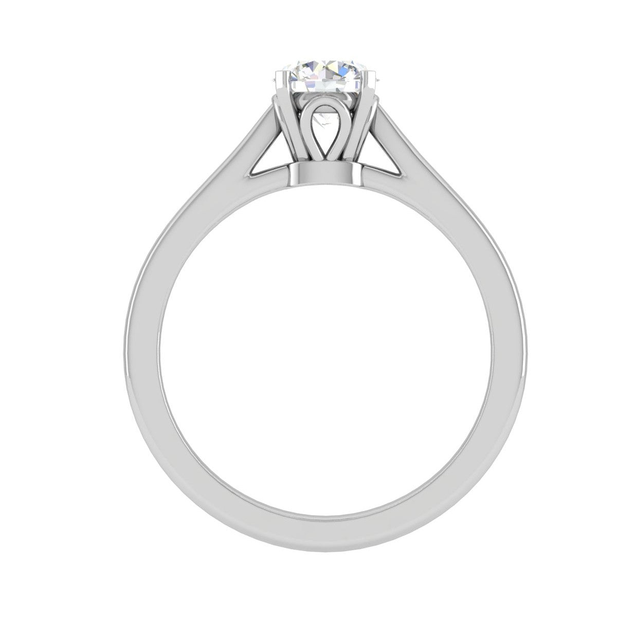 0.30 cts Solitaire Platinum Ring JL PT RS RD 170   Jewelove.US