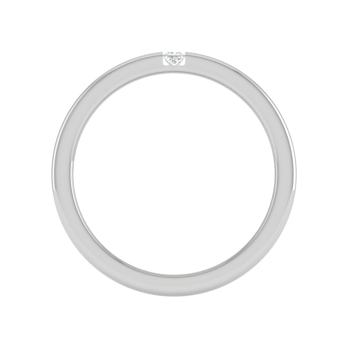 Platinum Unisex Ring with Diamonds JL PT MB PR 135   Jewelove.US