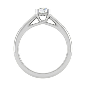 0.30 cts Solitaire Platinum Ring JL PT RS RD 184   Jewelove.US