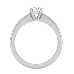 0.30 cts Solitaire Platinum Ring JL PT RS RD 117   Jewelove.US