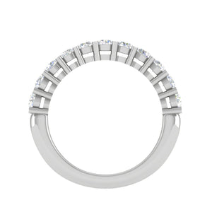 9 Pointer Platinum Diamond Ring for Women JL PT WB RD 110   Jewelove