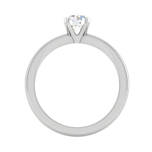 0.30 cts Solitaire Platinum Ring JL PT RS RD 180   Jewelove.US
