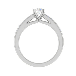 0.50 cts Solitaire Platinum Diamonds Ring JL PT RC RD 265   Jewelove.US