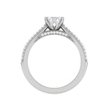 Load image into Gallery viewer, 0.30 cts Solitaire Diamond Split Shank Platinum Ring JL PT RP RD 159   Jewelove.US
