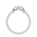 Load image into Gallery viewer, 0.30 cts Solitaire Diamond Shank Platinum Ring JL PT RP RD 171   Jewelove.US

