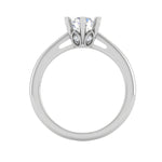 Load image into Gallery viewer, 0.70 cts Solitaire 6 Prongs Platinum Ring JL PT RS RD 114   Jewelove.US
