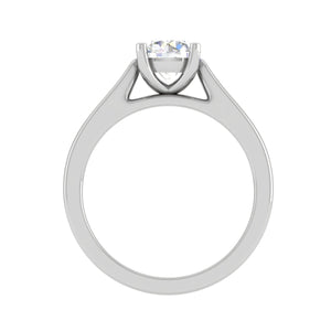 0.50 cts Solitaire Platinum Ring JL PT RS RD 151   Jewelove.US