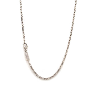 2mm Platinum Curb Chain Uni-sex JL PT CH 982-A   Jewelove.US