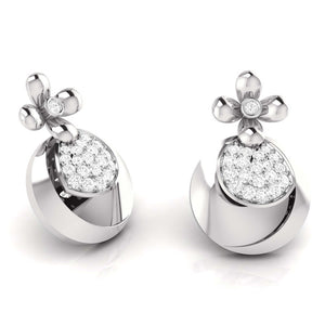 Platinum Diamond Pendant Set for Women JL PT P BT 40-A