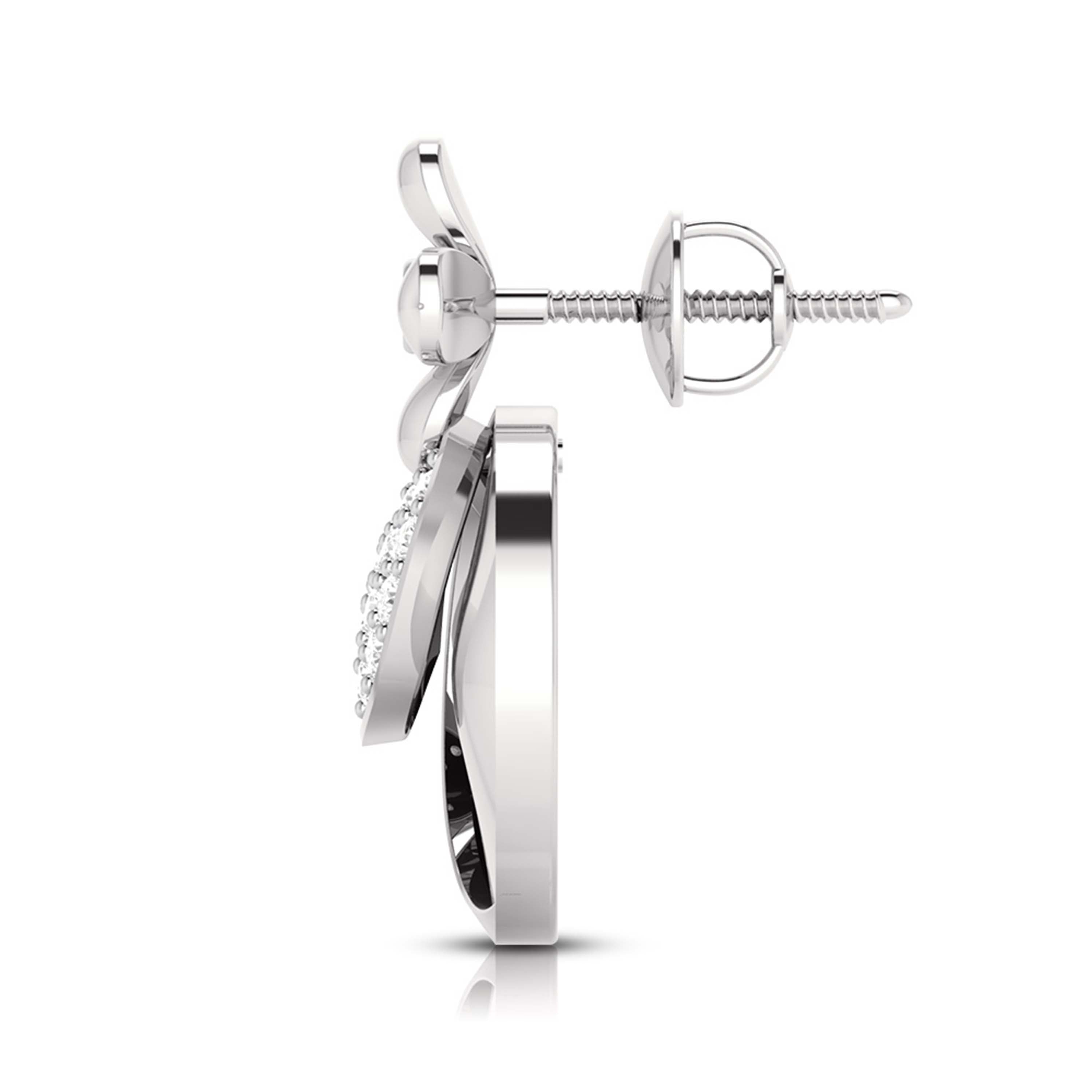 Platinum Diamond Pendant Set for Women JL PT P BT 40-A