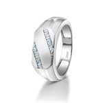 Load image into Gallery viewer, Men of Platinum | Diamonds Platinum Ring for Men JL PT 1084   Jewelove
