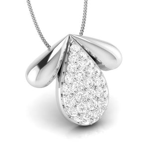 Beautiful Platinum Diamond Pendant for Women JL PT P 41-A