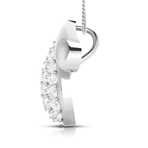 Beautiful Platinum Diamond Pendant for Women JL PT P 41-A   Jewelove.US