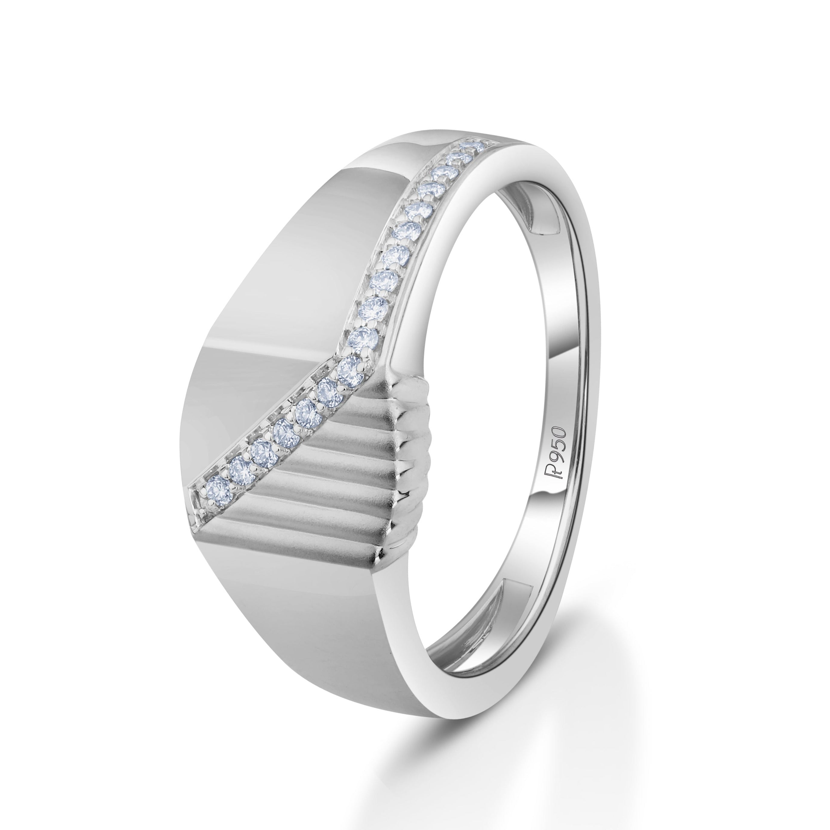 Tanishq platinum rings for bellflower mens