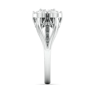 Diamond Platinum Ring for Women JL PT 1008
