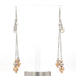 Load image into Gallery viewer, Japanese Platinum Earrings with Rose Gold for Women JL PT E 278   Jewelove.US
