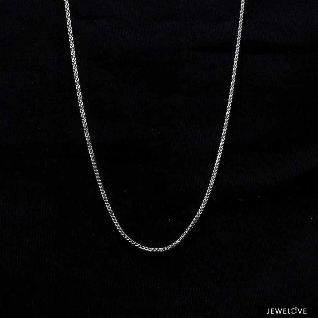 1.25 mm Japanese Platinum Chain  JL PT CH 1047   Jewelove.US