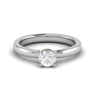 0.50 cts Solitaire Platinum Ring JL PT RS RD 111   Jewelove.US