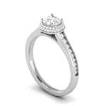 Load image into Gallery viewer, 0.50 cts Pointer Solitaire Platinum Diamond Ring JL PT RH RD 227   Jewelove.US
