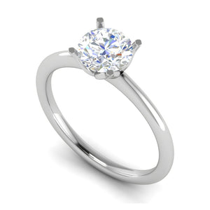 0.30 cts Solitaire Platinum Ring for Women JL PT RS PR 116   Jewelove
