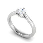 Load image into Gallery viewer, 0.30 cts Solitaire Platinum Ring for Women JL PT RS PR 163   Jewelove
