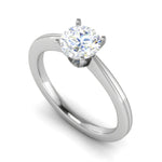 Load image into Gallery viewer, 0.50 cts Solitaire Platinum Ring JL PT RS RD 152   Jewelove.US
