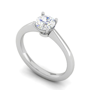 0.30 cts Solitaire Platinum Ring for Women JL PT RS PR 128   Jewelove