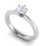 Load image into Gallery viewer, 0.30 cts Solitaire Platinum Ring JL PT RS RD 178   Jewelove.US

