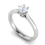 Load image into Gallery viewer, 0.30 cts Solitaire Platinum Ring JL PT RS RD 168   Jewelove.US
