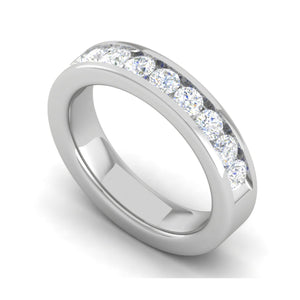 10 Pointer Platinum Diamond Ring for Women JL PT WB RD 104   Jewelove