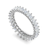 Load image into Gallery viewer, Platinum Ring With Princess Cut Diamonds for Women JL PT ET PR 109  VVS-GH Jewelove.US
