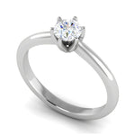 Load image into Gallery viewer, 0.30 cts Solitaire Platinum Ring JL PT RS RD 154   Jewelove.US
