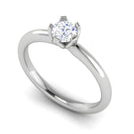 Load image into Gallery viewer, 1 Carat Solitaire Platinum Ring JL PT RS RD 101   Jewelove.US
