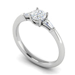 Load image into Gallery viewer, 0.50 cts. Platinum Solitaire Diamond Ring JL PT R3 RD 116   Jewelove.US
