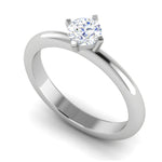 Load image into Gallery viewer, 0.30 cts Solitaire Platinum Ring JL PT RS RD 158   Jewelove.US
