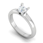 Load image into Gallery viewer, 0.30 cts Solitaire Platinum Ring JL PT RS RD 188   Jewelove.US
