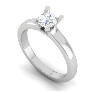 0.30 cts Solitaire Platinum Ring JL PT RS RD 188   Jewelove.US